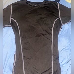 Athletic Works Black Short Sleeve Performance Tee